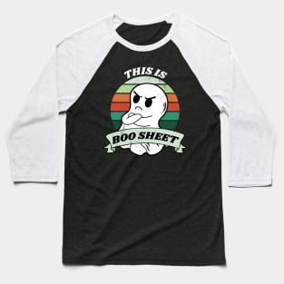 This is boo sheet,This is boo sheet halloween Baseball T-Shirt